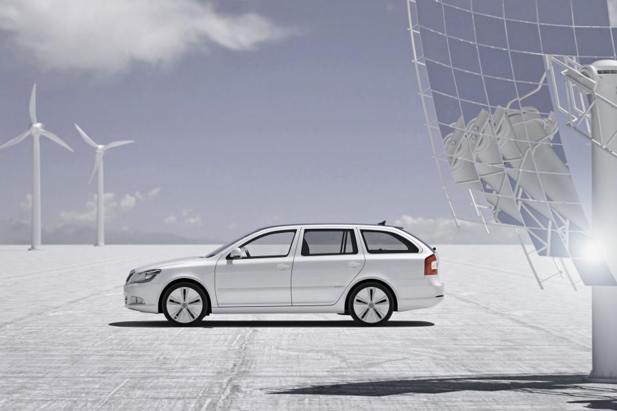  Skoda Octavia Green E-Line Concept 2010 года  (фото 45 из 46)